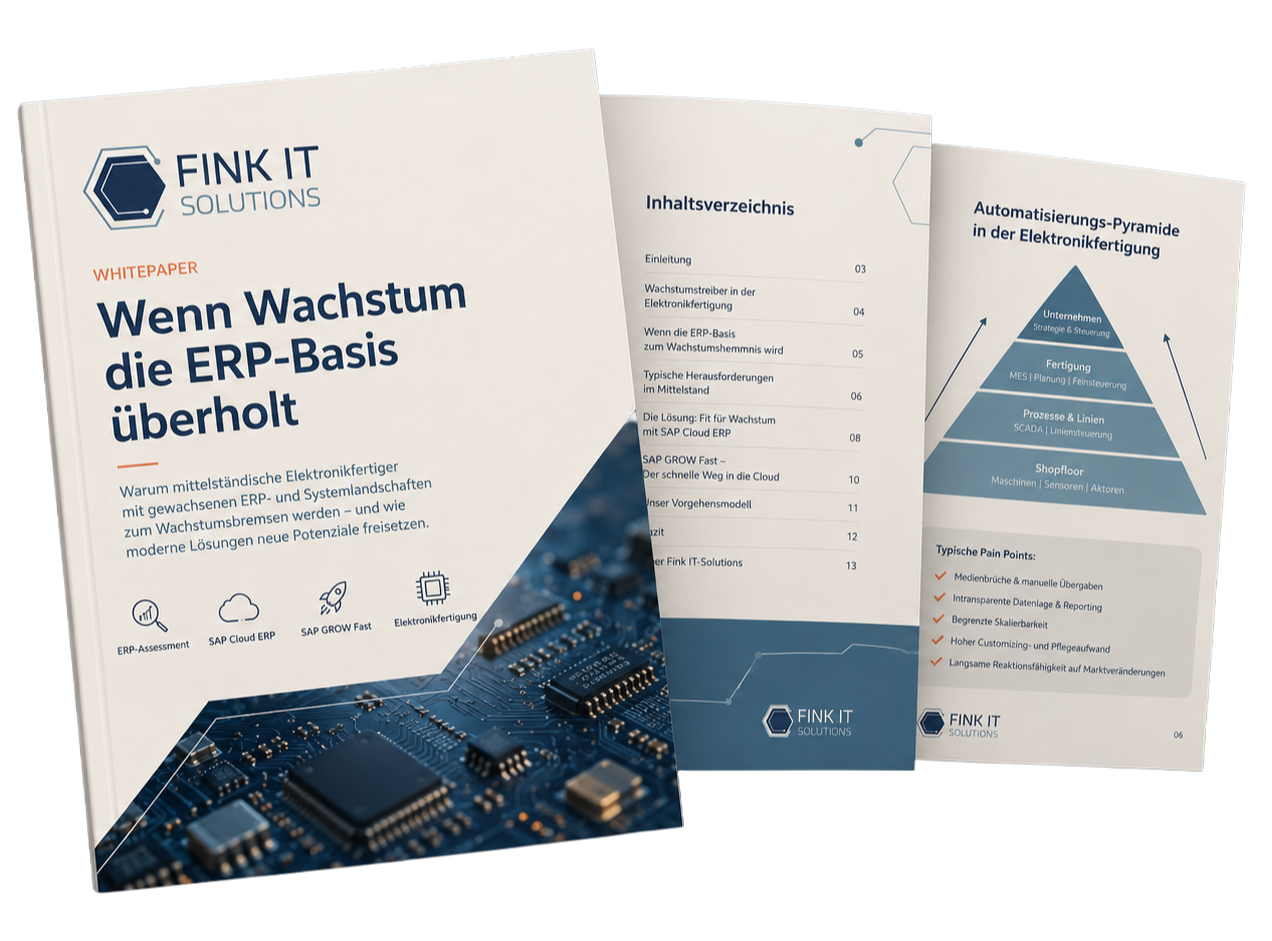 Whitepaper Wenn Wachstum die ERP-Basis überholt